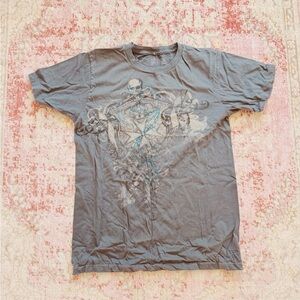 Y2K Women’s Vintage Skeleton T-Shirt